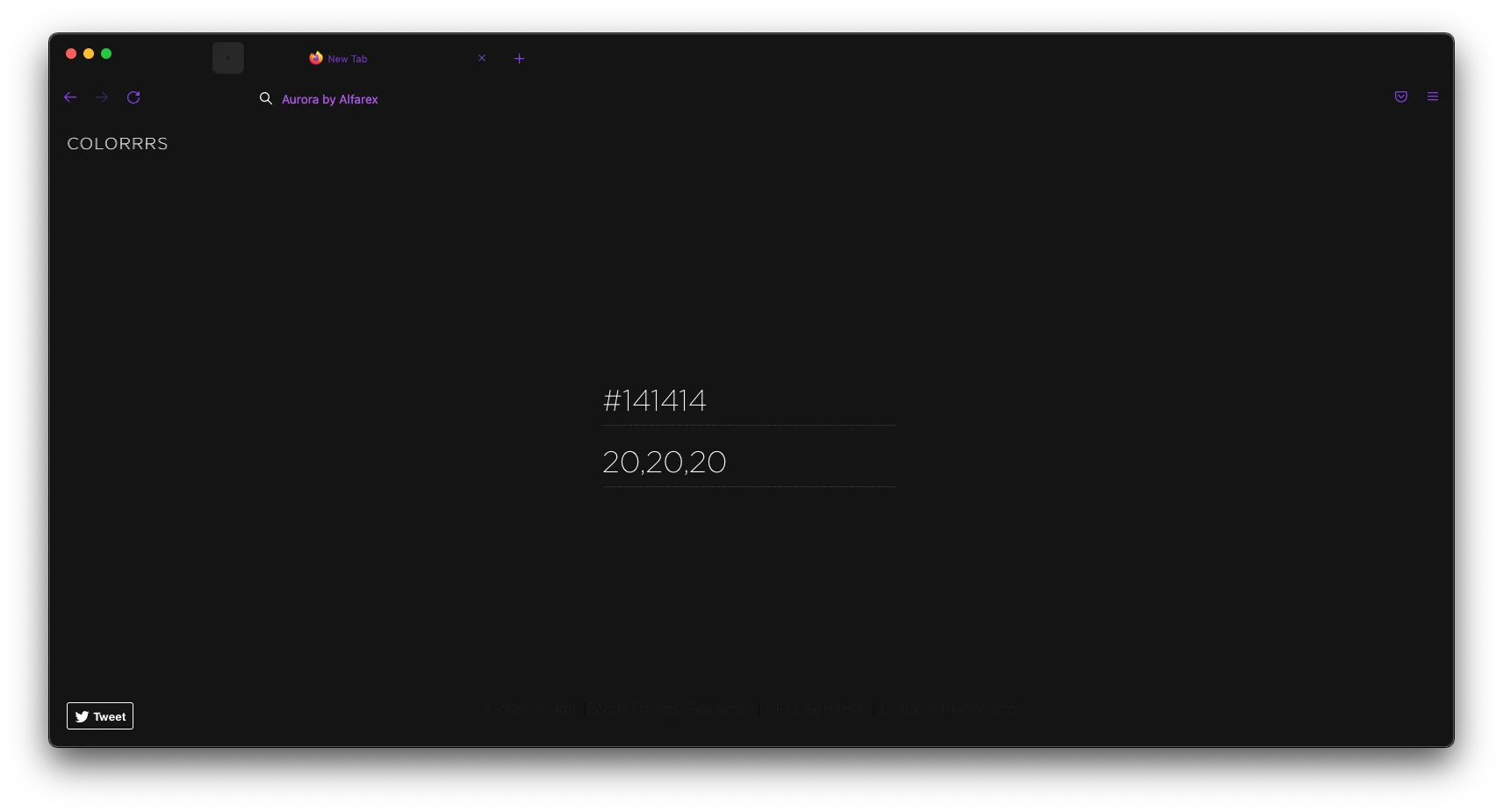 AuroraFox- Auroral Firefox screenshot