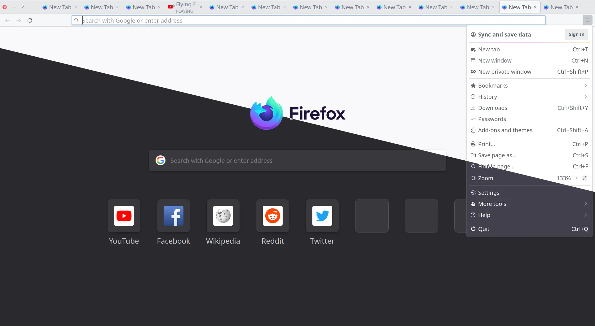 Technetium screenshot