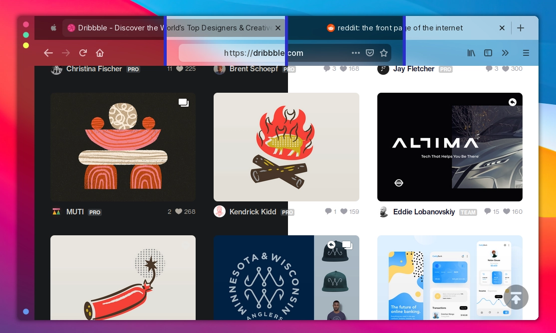 blurredfox screenshot