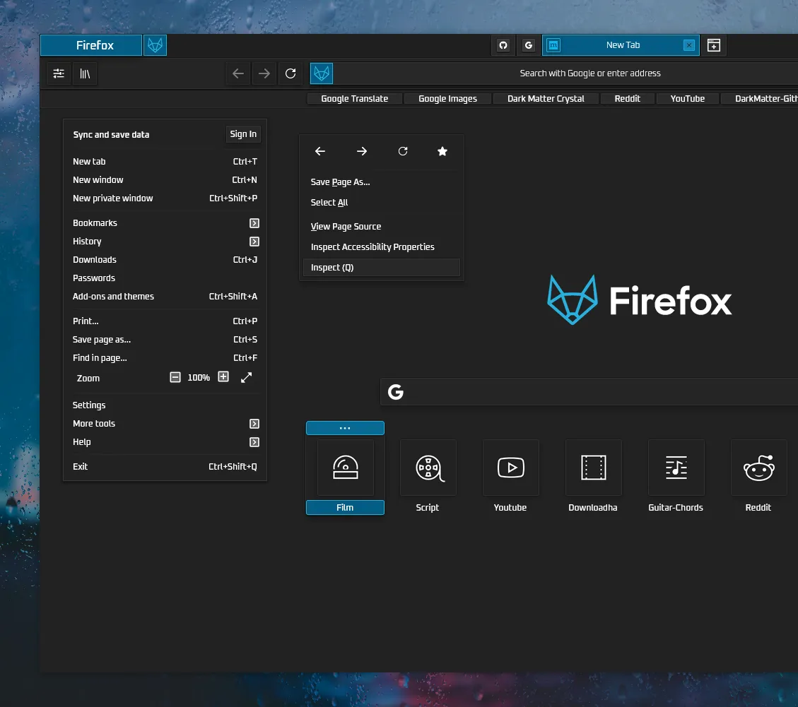DarkMatter screenshot