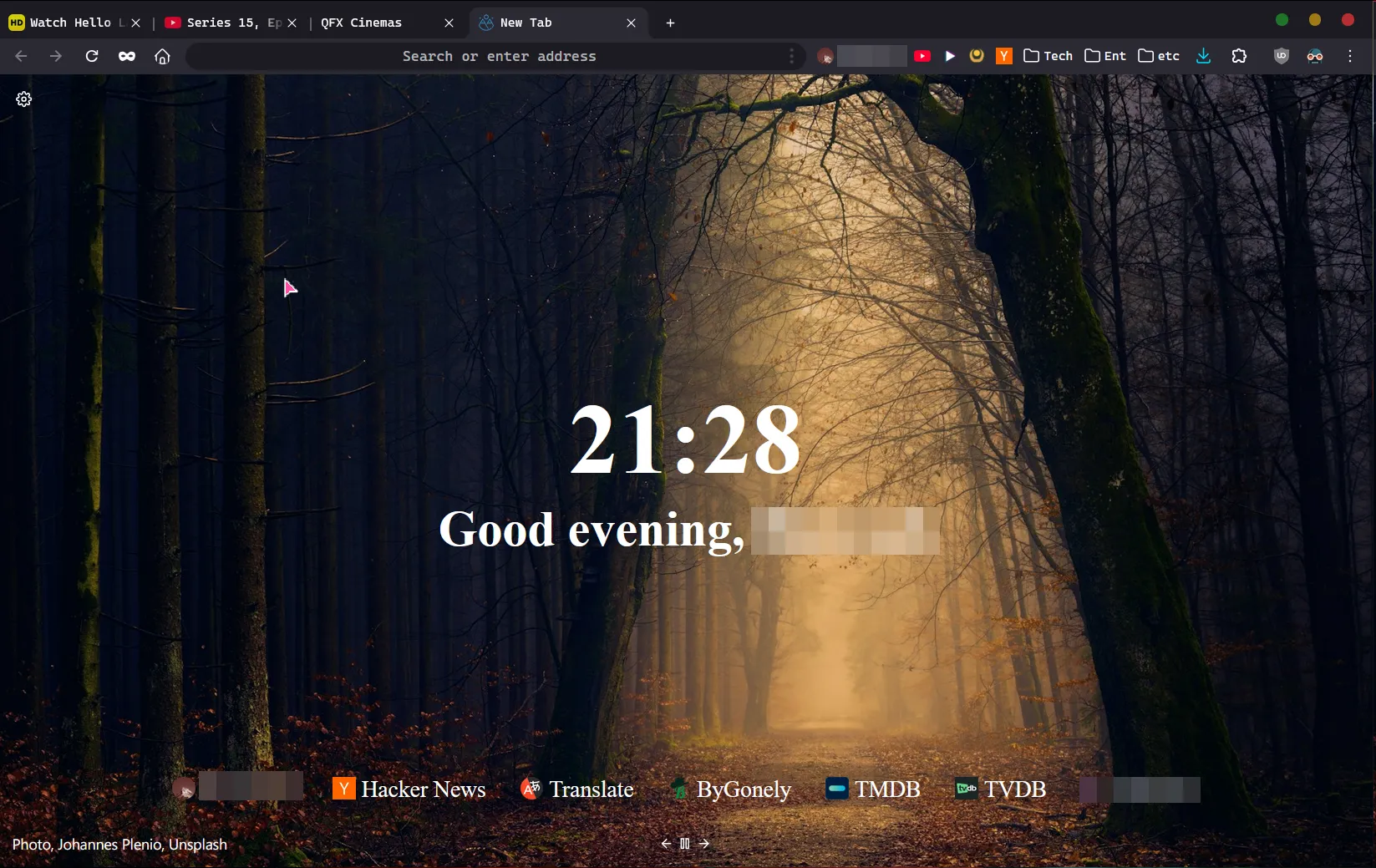 Elegant Floorp screenshot