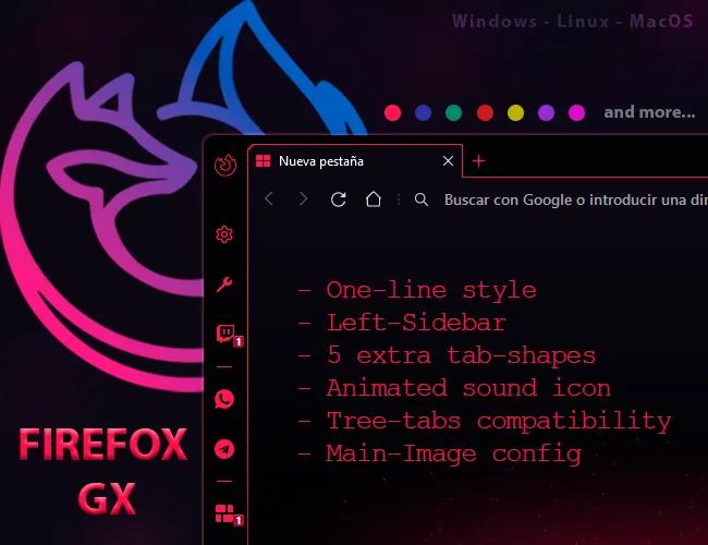 Firefox-GX screenshot