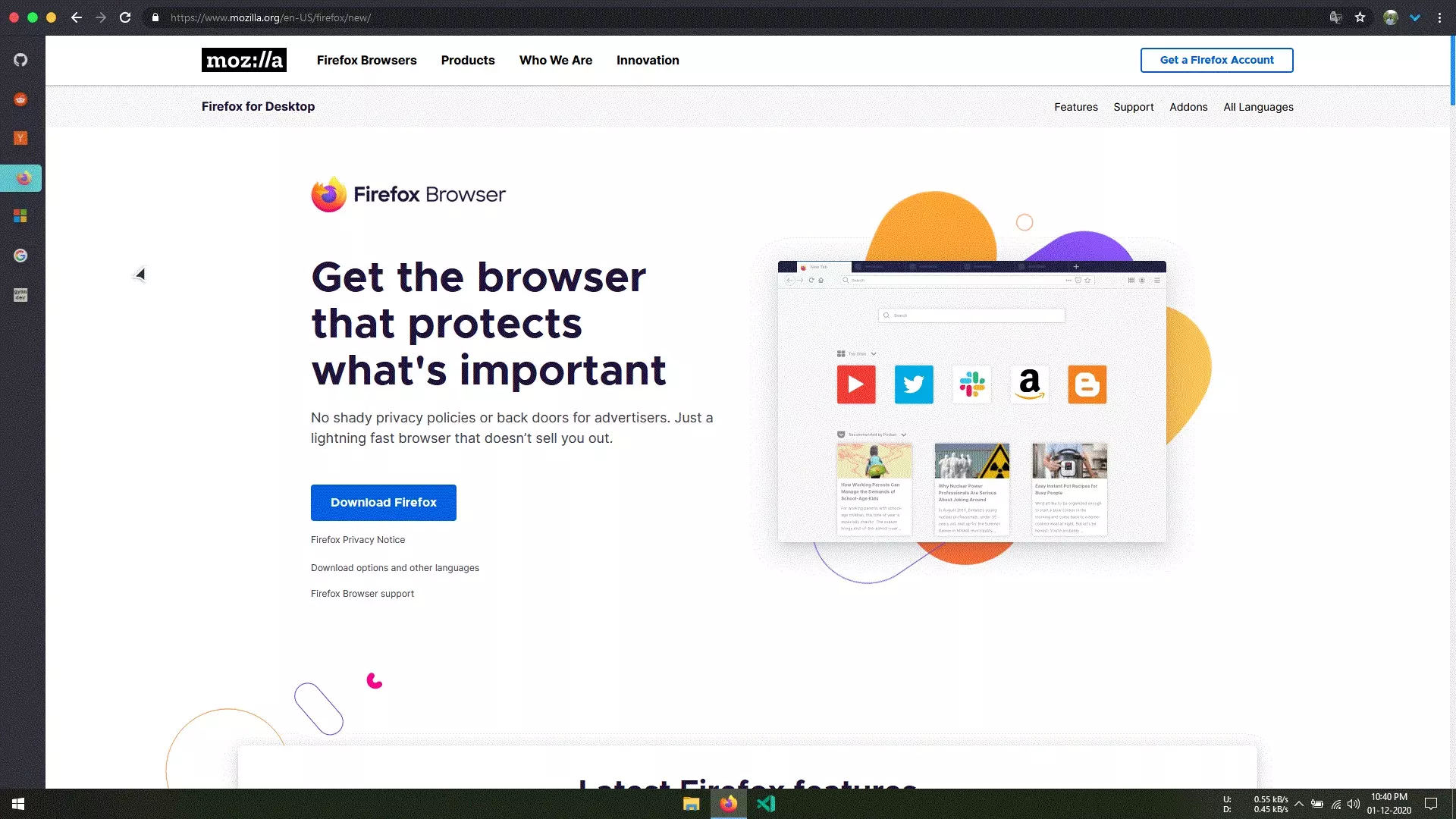 FirefoxCss screenshot