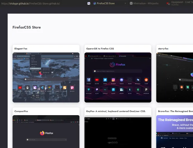 minimalistest oneliner screenshot