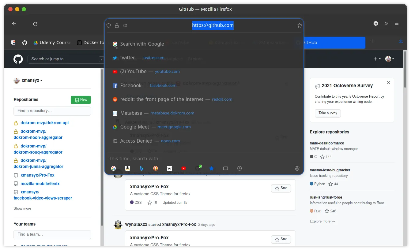 pro-fox: enhanced firefox proton screenshot