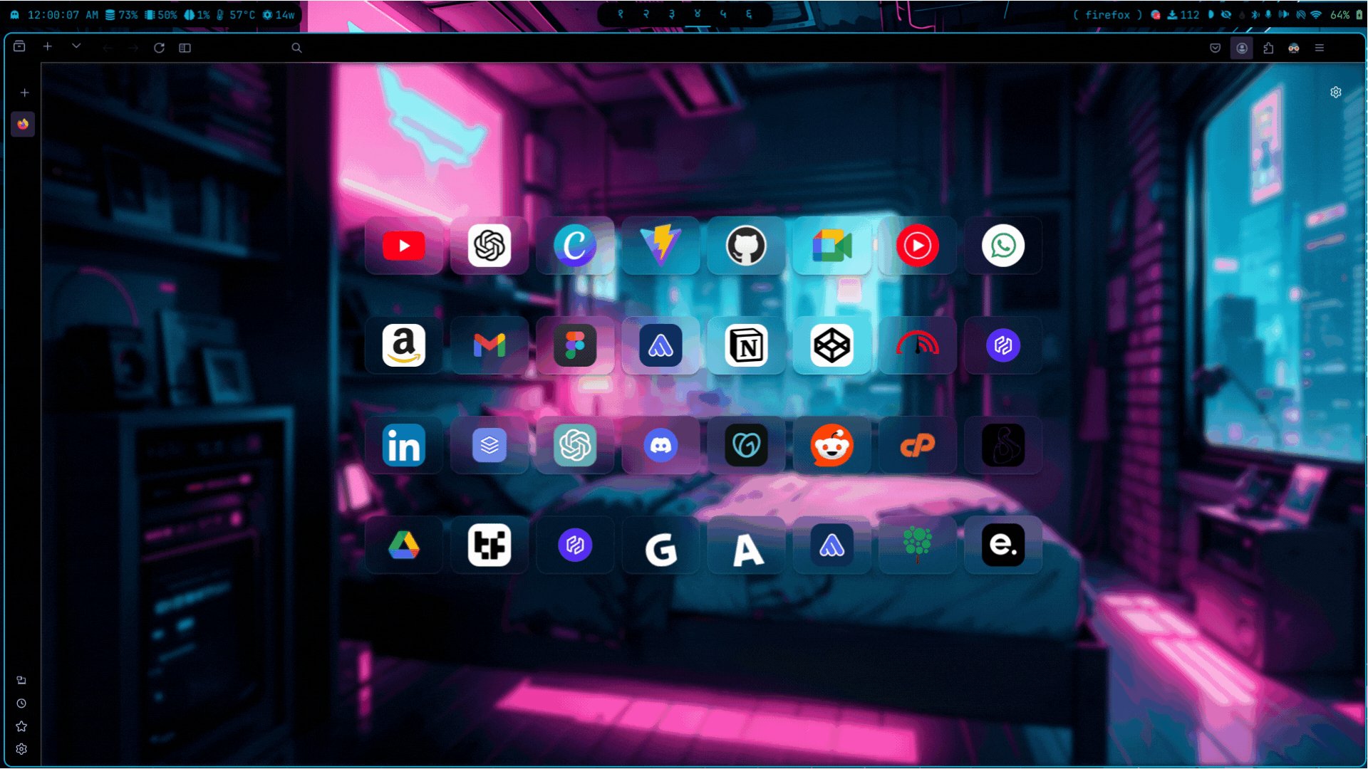 MiniSthetic_Firefox screenshot