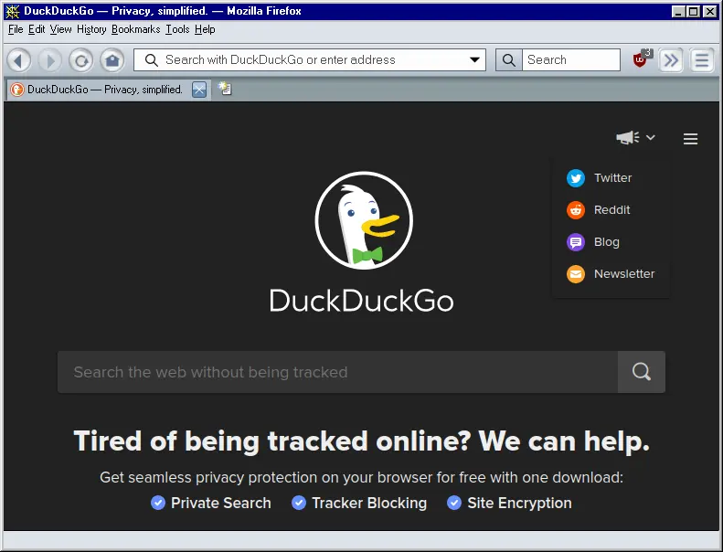 Modoki Firefox screenshot
