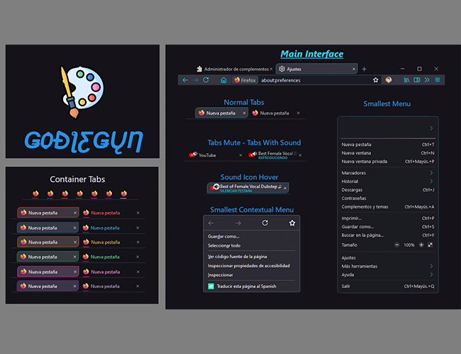 Compact Mode to Firefox Css screenshot